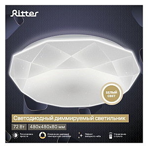 Светильник потолочный Ritter Brilliance 52209 6